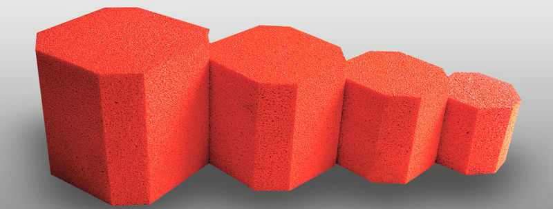 Sponge Rubber Cubes